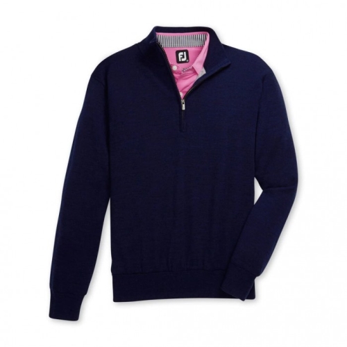 Footjoy Foderati Performance Maglia Uomo Jacket Blu Marino | 913IENVUP