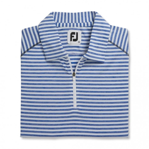 Footjoy Heather Stripe Donna Camicie Blu Profondo | 279WELJKM