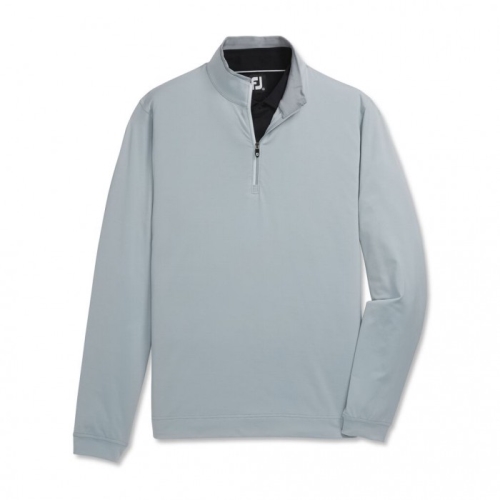 Footjoy Lightweight Quarter-Zip Uomo Jacket Grigie / Blu | 148UFBQWI