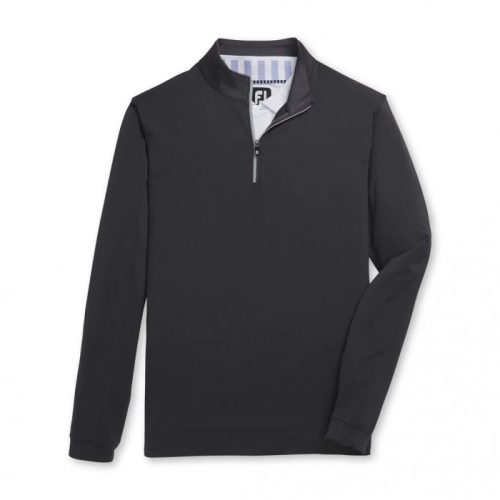 Footjoy Lightweight Quarter-Zip Uomo Jacket Grigie / Nere | 713ILTBFZ