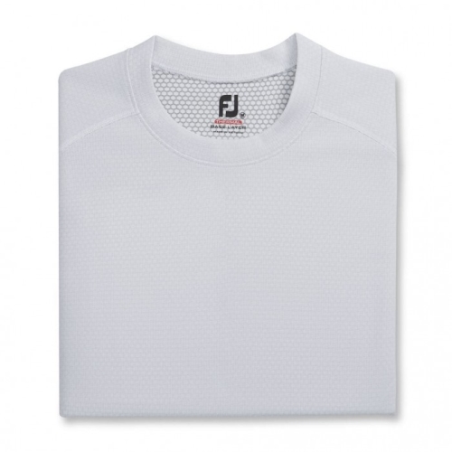 Footjoy Phase One Base Layer Uomo Camicie Bianche | 851SFRJTQ