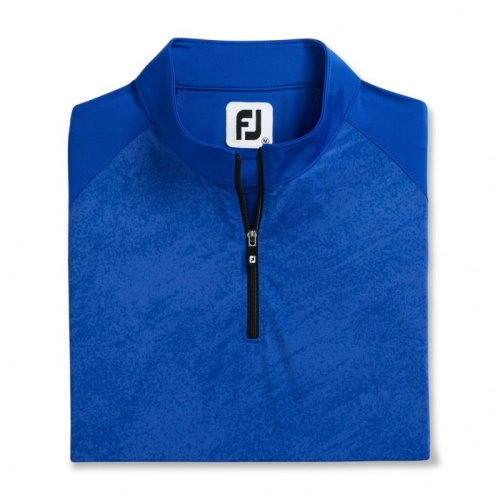 Footjoy Printed Sun Protection Donna Camicie Blu Profondo | 641SBONWC