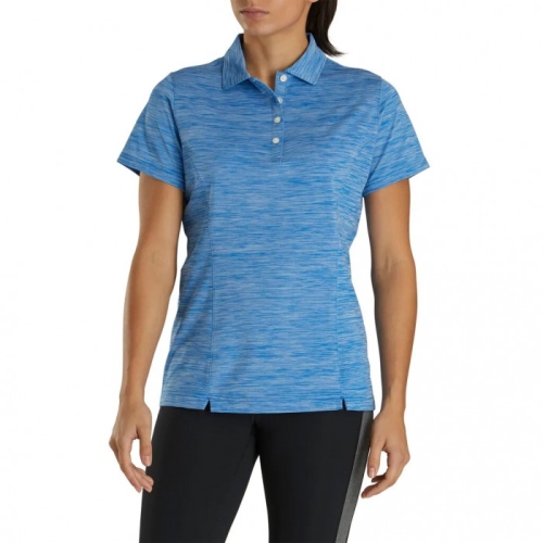 Footjoy ProDry Interlock Self Collar Donna Camicie Blu Reale | 962NOWCPQ