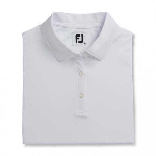 Footjoy ProDry Interlock Sleeveless Self Collar Donna Camicie Bianche | 367NXGLRD