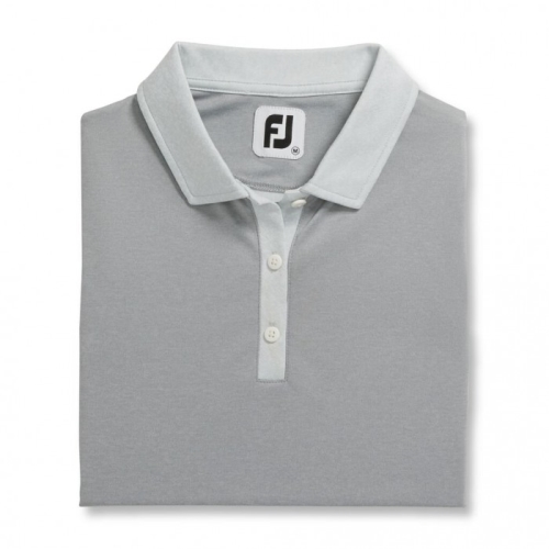 Footjoy Sleeveless Jacquard Back Donna Camicie Grigie | 257NKRMYL