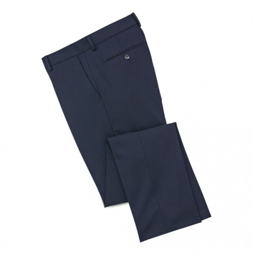 Footjoy Stretch Wool Trousers Uomo Pantaloni Blu Marino | 827MZIXUA