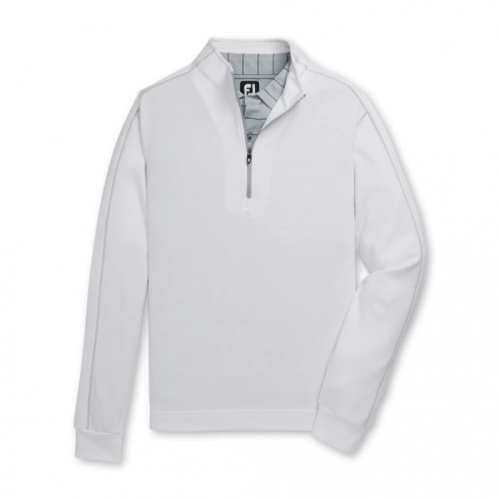 Footjoy Tonal Heather Mid-Layer Uomo Jacket Bianche | 475JQHBTU