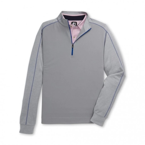 Footjoy Tonal Heather Mid-Layer Uomo Jacket Grigie | 518JAHVRI