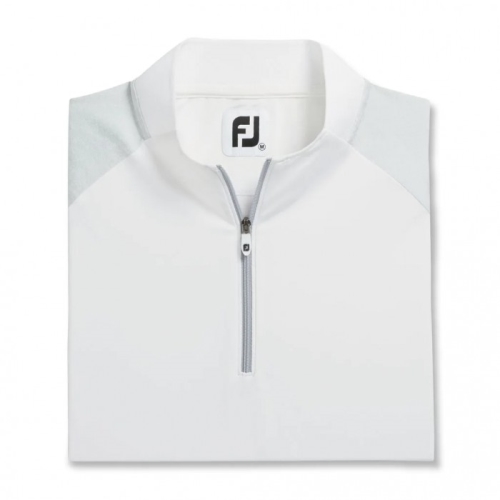 Footjoy Zip Placket Donna Camicie Bianche | 712LVGSRU