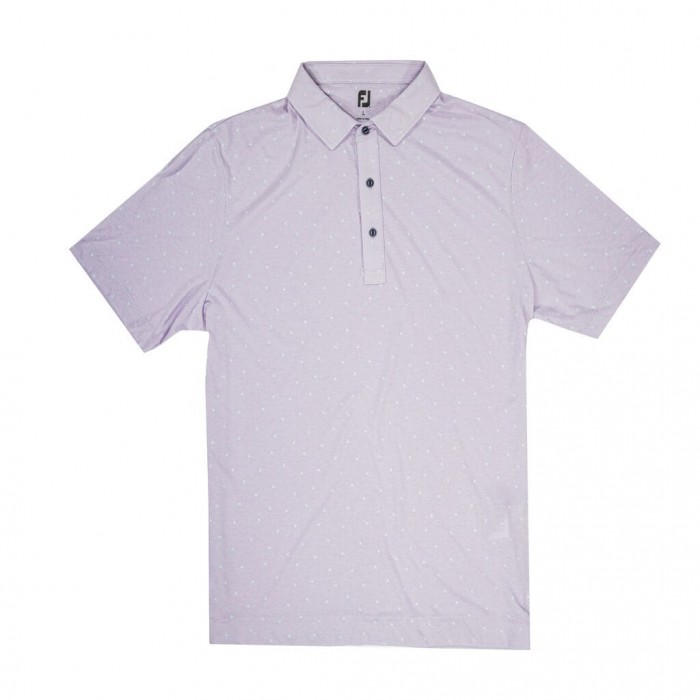 Footjoy Coastal Collection Play Print Uomo Camicie Viola | 892RLETGF