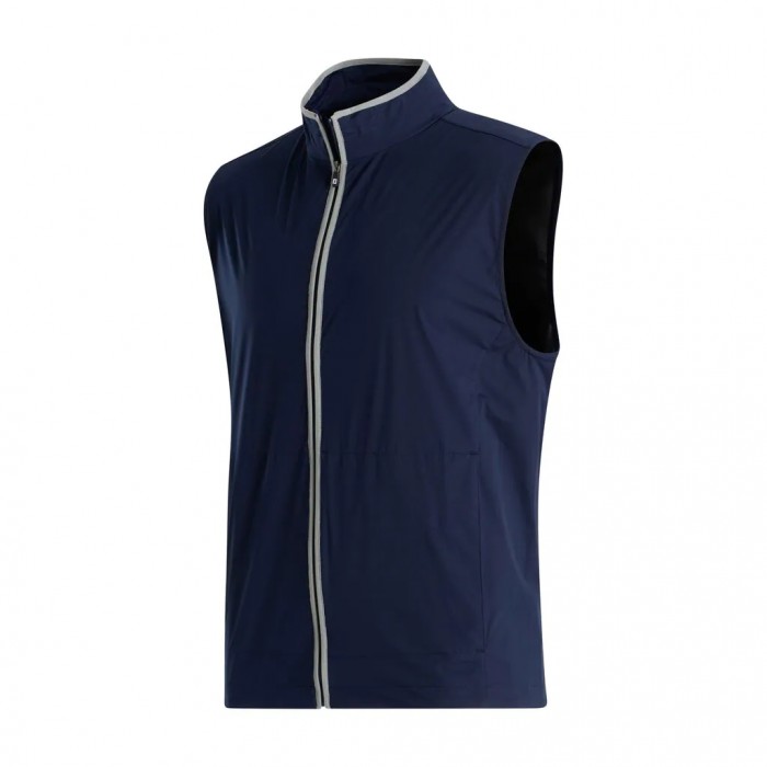 Footjoy HydroKnit Uomo Gilet Blu Marino / Grigie | 324TIVOAZ